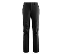 Trekkinghose LASCANA ACTIVE, Damen, Gr. 36, N-Gr, schwarz, Web, Obermaterial: 96% Polyamid, 4% Elasthan, normal, Hosen, 2-in 1-Hose mit abnehmbaren Hosenbeinen (99751861-36) schwarz