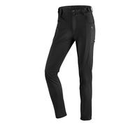 Trekkinghose LASCANA ACTIVE "Slim fit", Damen, Gr. 42, N-Gr, schwarz, Obermaterial: 87% Polyester, 13% Elasthan, unifarben, Hosen, innen weich angeraut (56396302-42) schwarz
