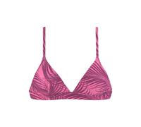 LASCANA ACTIVE Triangel-Bikini-Top Damen bordeaux-bedruckt Gr.40 Cup A/B