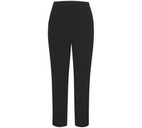 Anzughose LASCANA, Damen, Gr. 34, N-Gr, schwarz, Web, Obermaterial: 93% Polyester, 7% Elasthan, unifarben, straight fit lang, Hosen Anzughose, mit Bügelfalten, elegante Stoffhose mit Taschen, Business