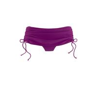 Bade-Rock LASCANA Gr. 42, N-Gr, pink (fuchsia) Damen Badehosen Ocean Blue mit seitlicher Raffung (40337818-42) fuchsia