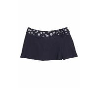 LASCANA Bade-Rock, mit integrierter Bikinihose und bedrucktem Bündchen 50, Normalgrößen blau Damen Bikini Hosen Bikinis Damenbademode Badehosen 50, Normalgrößen marine, weiß