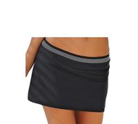 LASCANA Bade-Rock »Emilia«, mit integrierter Bikinihose, schwarz, 32