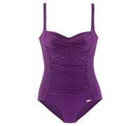 Badeanzug LASCANA "Saphir" Gr. 48, Cup C, pink (fuchsia) Damen Badeanzüge (360054-48) fuchsia