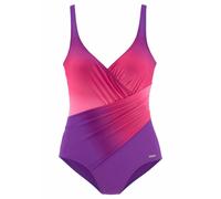 LASCANA Badeanzug Damen lila-pink Gr.42 Cup B