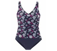 LASCANA Badeanzug, in Tankini-Optik, marine-bedruckt