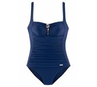 LASCANA Badeanzug Damen marine Gr.48 Cup D