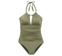 LASCANA Badeanzug Damen oliv Gr.44 Cup C/D