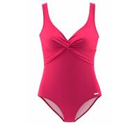 Badeanzug LASCANA Gr. 46, Cup D, rot Damen Badeanzüge Ocean Blue mit Shaping-Effekt Bestseller (387920-46)