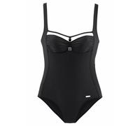 LASCANA Badeanzug Damen schwarz Gr.42 Cup D