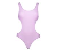 LSCN by LASCANA Badeanzug Lila Unifarben für Damen - 44 C/D