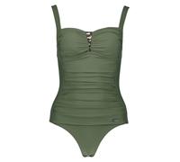 LASCANA Badeanzug in Oliv - Größe 48D-Cup | Damen Bademode