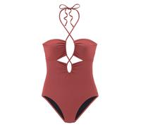 LASCANA Badeanzug in Rot - Größe 42C/D-Cup | Damen Bademode