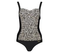 LASCANA Badeanzug in Schwarz - Größe 38B-Cup | Damen Bademode