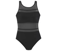 LASCANA - LASCANA Badeanzug mit Cup black - Gr. - 38C/D