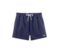 Badeshorts VENICE BEACH, Herren, Gr. S (46/48), N-Gr, blau (marine), Polyester, Recycling-Polyester, Microfaser, unifarben, kontrastfarbene Details, Badehosen, mit Marken-Logo (39834439-S) marine