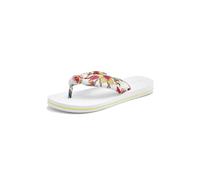 LASCANA Badezehentrenner Damen weiß geblümt Gr.42