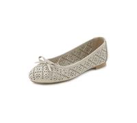 Ballerina LASCANA Gr. 40, beige Damen Schuhe Ballerinas (12626116-40)