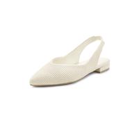 Ballerina LASCANA, Damen, Gr. 42, beige, Obermaterial: 100% Textilmaterial. Decksohle: 100% Lederimitat. Futter: 100% Lederimitat. Laufsohle: 100% Synthetik, Strukturmuster, unifarben, Basic, Schuhe S
