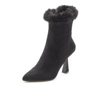 High-Heel-Stiefelette LASCANA BELLE AFFAIRE "Trachten-Schuh" Gr. 41, schwarz Damen Schuhe (58419511-41) schwarz