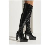 LASCANA BELLE AFFAIRE Overkneestiefel Damen schwarz Gr.41