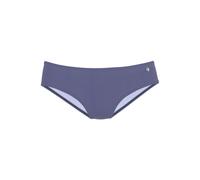 Bikini-Hose LASCANA "Monri", Damen, Gr. 42, N-Gr, blau, Recycling-Polyamid, unifarben, Badehosen, in Unifarbe (88790055-42) blau