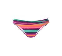 Bikini-Hose LASCANA "Rainbow", Damen, Gr. 34, N-Gr, bunt (bunt, gestreift), Polyamid, gestreift, Badehosen Bikini-Hose, mit Gürtel (684857-34) bunt, gestreift