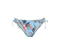 Bikini-Hose LASCANA "Malia", Damen, Gr. 34, N-Gr, blau (hellblau, bedruckt), Microfaser, Polyamid, Microfaser, bedruckt, floral, Badehosen, zum Binden mit tropischem Print (15744422-34) hellblau, bedr