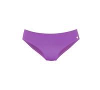 Bikini-Hose LASCANA "Omara", Damen, Gr. 40, N-Gr, lila, Recycling-Polyamid, unifarben, Basic, Badehosen, aus recycelten Material (56014133-40) lila