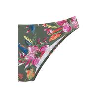 LASCANA Bikini-Hose Damen oliv bedruckt Gr.34