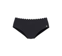Bikini-Hose LASCANA "Camilla" Gr. 46, N-Gr, schwarz-weiß (schwarz, weiß) Damen Badehosen Bikini-Hose (73266440-46) schwarz, weiß