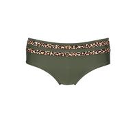 Lascana Bikinihose Adelin Highwaist Damen mit elastischem Bund Oliv Größe 38