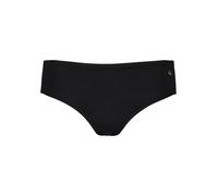 Lascana Damen Bikinihose Salsa – Microfaser, Recycling-Polyamid, normaler Schnitt – Schwarz Gr. 40