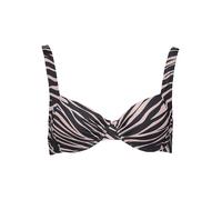 LASCANA Bikini-Oberteil in Grau - Größe 40F-Cup | Damen Bademode