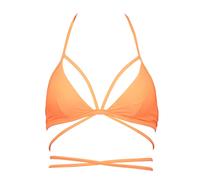 LSCN BY LASCANA Triangel-Bikini-Top Damen neon orange Gr.32 Cup A/B