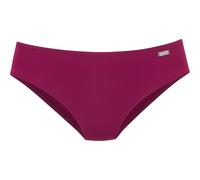 Badehose VENICE BEACH "Cadu", Damen, Gr. 42, N-Gr, bordeaux, Obermaterial: 84% Polyamid, 16% Elasthan. Futter: 92% Polyester, 8% Elasthan, Badehosen Badehose, in moderner Unifarbe (39574107-42) bordea