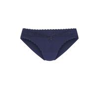 Bikinislip LASCANA Gr. 44/46, blau (marine) Damen Unterhosen (23533317-44) marine