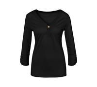 LASCANA Blusenshirt Damen schwarz Gr.48/50