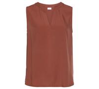 Blusentop LASCANA Gr. 36, orange (terrakotta) Damen Blusen Strandblusen mit V-Ausschnitt, Blusenshirt, Damenbluse, Basic Bestseller (42593151-36)
