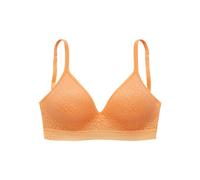 Bralette-BH LASCANA Gr. 70, Cup D, orange Damen BHs (96491634-70) orange