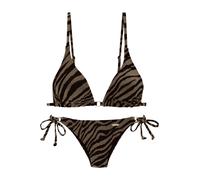 LASCANA - Bruno Banani LM Triangel-Bikini black-gold - Gr. - 36C