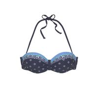 LASCANA Bügel-Bandeau-Bikini-Top Damen nachtblau Gr.42 Cup D