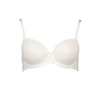 Schalen-BH LASCANA "Chiara", Damen, Gr. 75, Cup G, beige (cream), Spitze, Obermaterial: 85% Polyamid (TACTEL), 15% Elasthan (LYCRA), BHs Schalen-BH, mit graphischem Netz-Muster, Dessous - ideal für gr