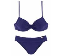 LASCANA Bügel-Bikini Damen blau Gr.40 Cup F