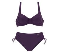 LASCANA Bikini-set Lila Unifarben für Damen - 42D
