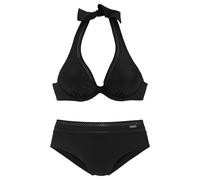LASCANA Bügel-Bikini Damen schwarz Gr.40 Cup B