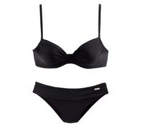 LASCANA Bügel-Bikini Damen schwarz Gr.40 Cup C