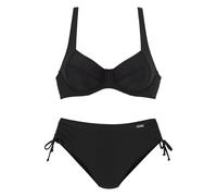 LASCANA Bügel-Bikini Damen schwarz Gr.44 Cup D