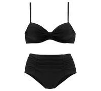 LASCANA Bügel-Bikini Damen schwarz Gr.44 Cup F