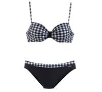 LASCANA Bügel-Bikini Damen schwarz-weiß Gr.50 Cup B